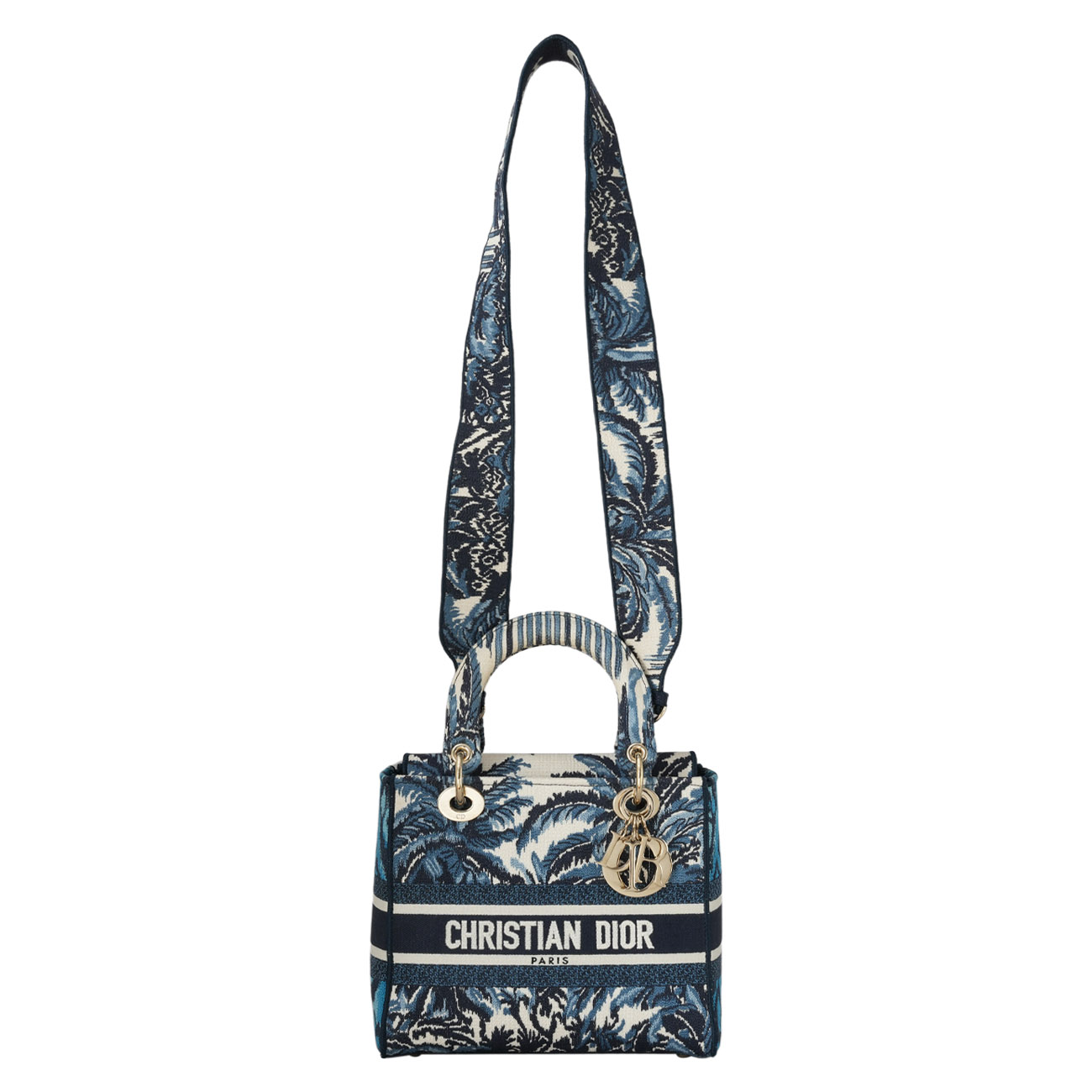 CHRISTIAN DIOR(USED)크리스찬디올 레이디 D LITE 미디엄 백